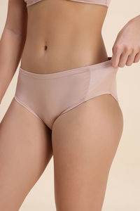 Zivame Shimmering Secrets Regular Rise Full Coverage Hipster Panty - Mahagony Rose — thumbnail 4